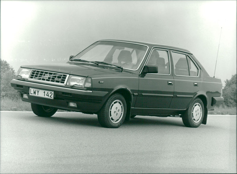 Volvo 300 series. - Vintage Photograph