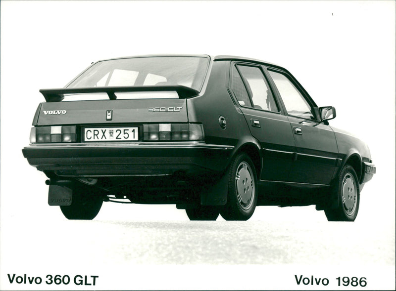 Volvo 300 series. - Vintage Photograph