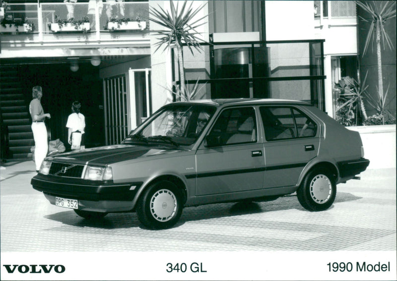 Volvo 300 series. - Vintage Photograph