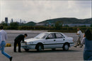 Hyundai ELantra Model 1991 - Vintage Photograph