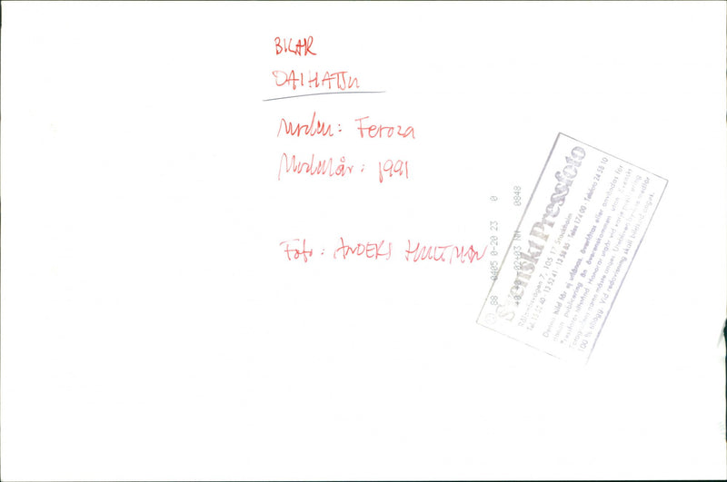 Daihtsu. - Vintage Photograph