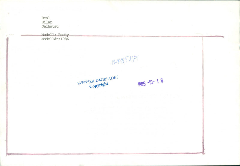 Daihatsu - Vintage Photograph