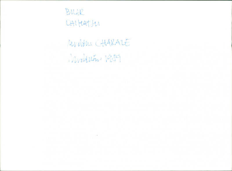 Daihatsu - Vintage Photograph