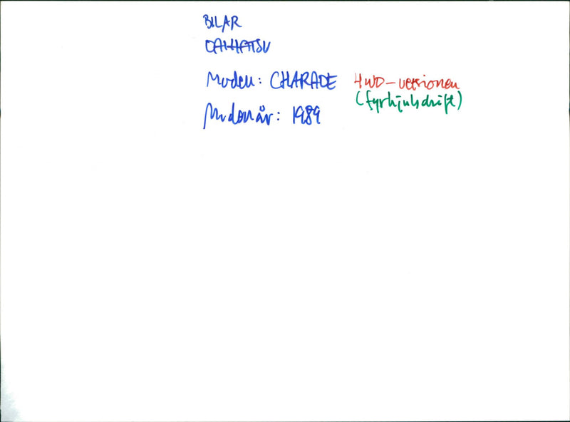 Daihatsu - Vintage Photograph