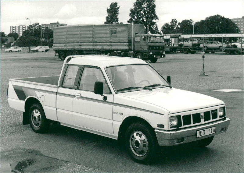Isuzu Cars - Vintage Photograph