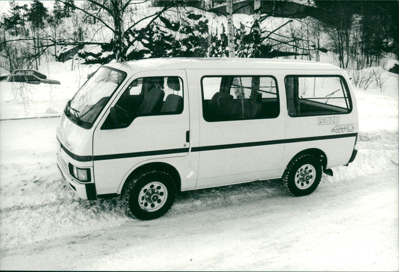 Isuzu Cars - Vintage Photograph