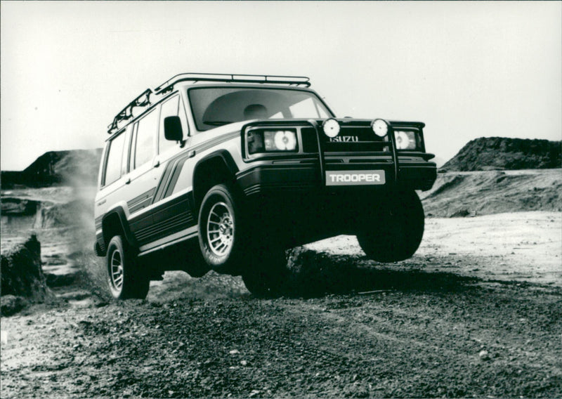 Isuzu Cars - Vintage Photograph