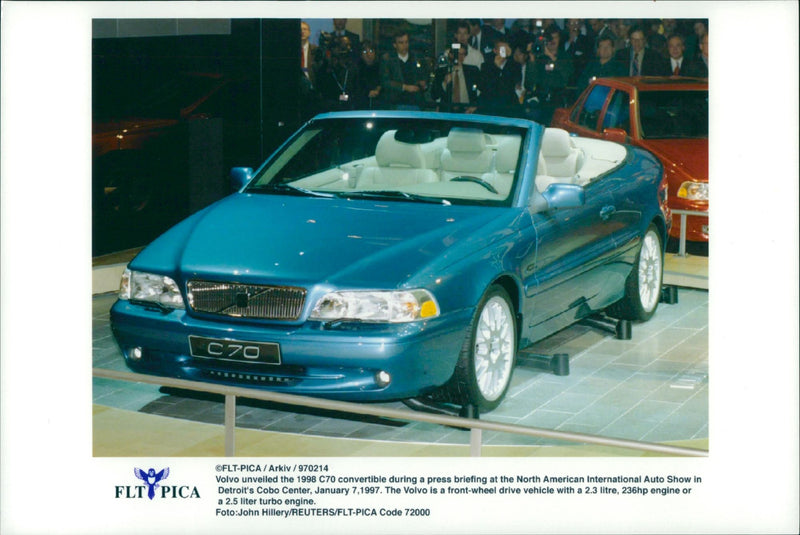 Volvo C70 -98 cab - Vintage Photograph