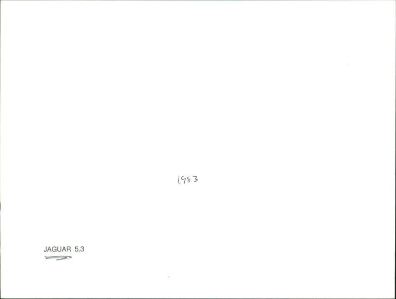 Jaguar Cars - Vintage Photograph