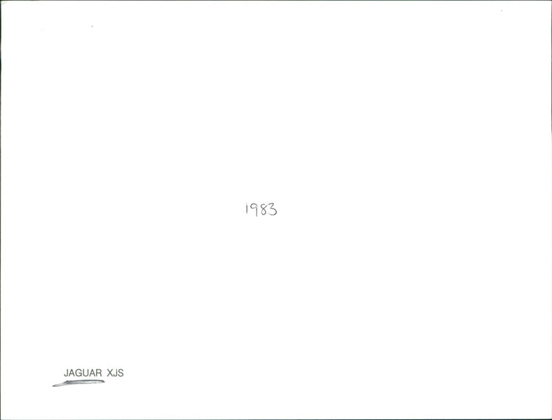 Jaguar Cars - Vintage Photograph