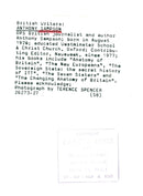 British writer Anthony Sampson - Vintage Photograph