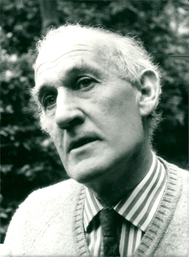 British writer Anthony Sampson - Vintage Photograph