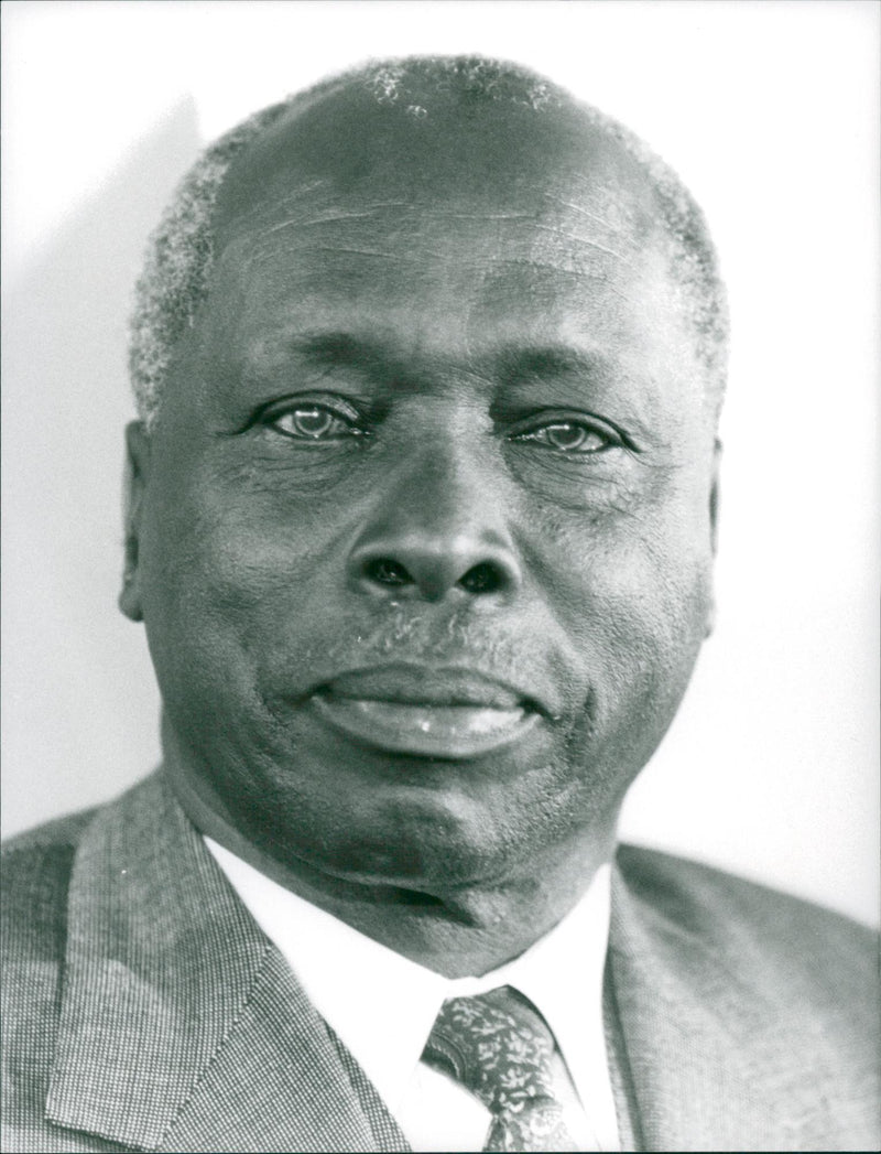 Daniel Arap Moi politician Kenya - Vintage Photograph