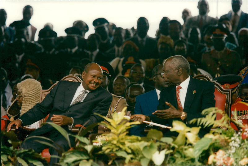 Daniel Arap Moi politician Kenya - Vintage Photograph