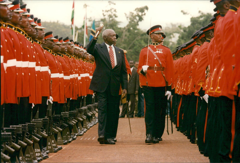 Daniel Arap Moi politician Kenya - Vintage Photograph