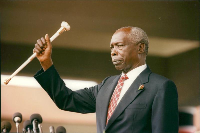 Daniel Arap Moi politician Kenya - Vintage Photograph