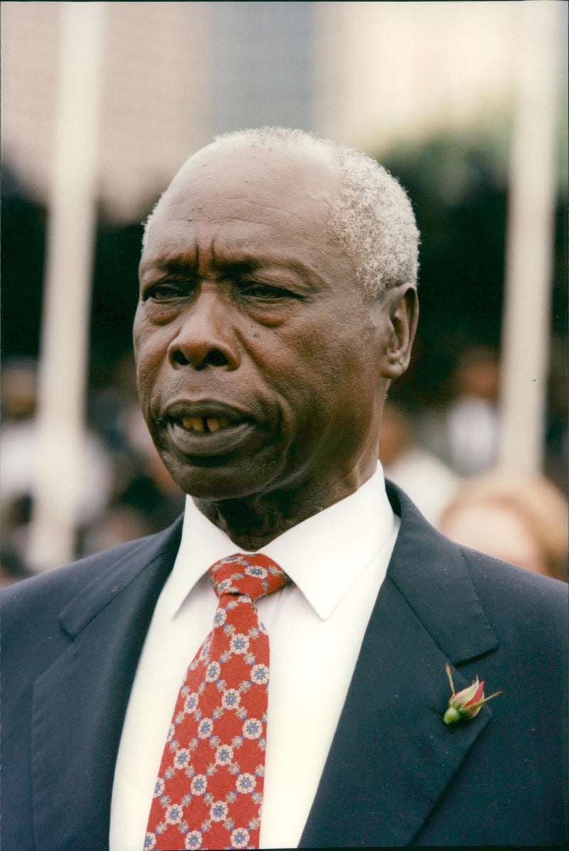 Daniel Arap Moi politician Kenya - Vintage Photograph