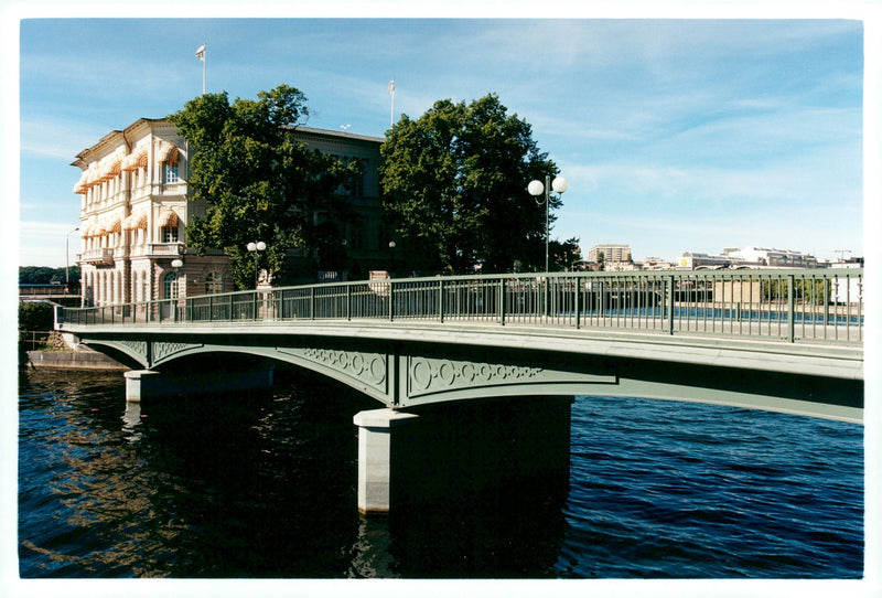 Bridges in Stockholm - Vintage Photograph