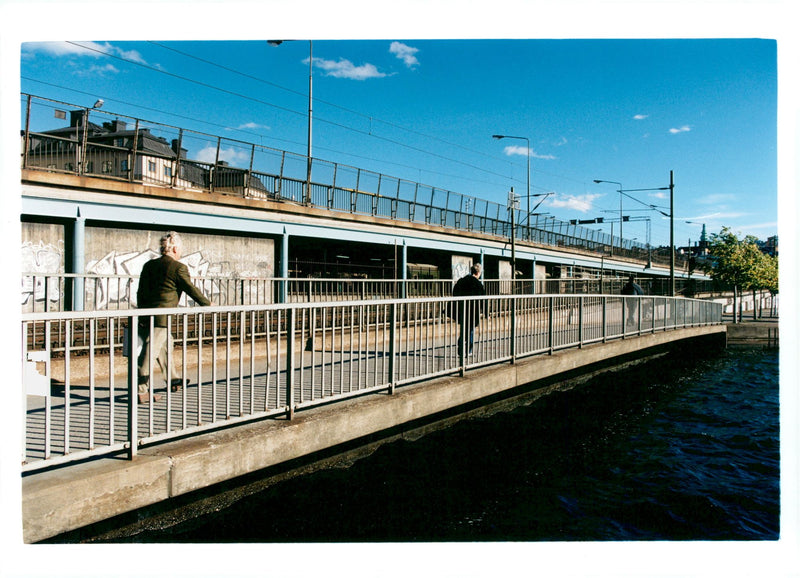 Bridges in Stockholm - Vintage Photograph