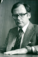 Hans-Otto Scholl, German politician - Vintage Photograph