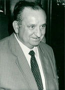 Austrian Politician Fred Sinowatz - Vintage Photograph