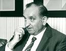 Austrian Politician Fred Sinowatz - Vintage Photograph