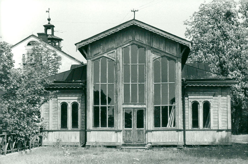 The Music Pavilion, KarlshÃ¤ll LÃ¥ngholmen - Vintage Photograph