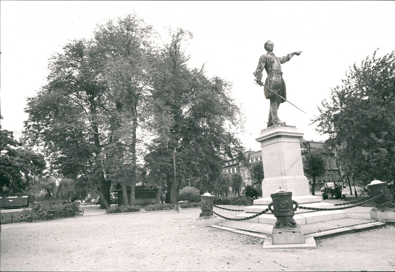 Stockholm KUNGSTRÄDGARDEN 1970 - Vintage Photograph