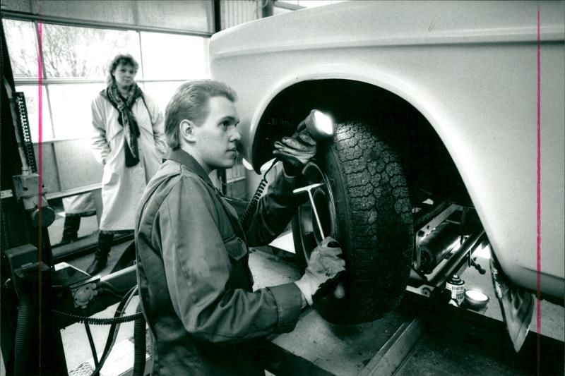 Swedish Car Testing AB - Vintage Photograph