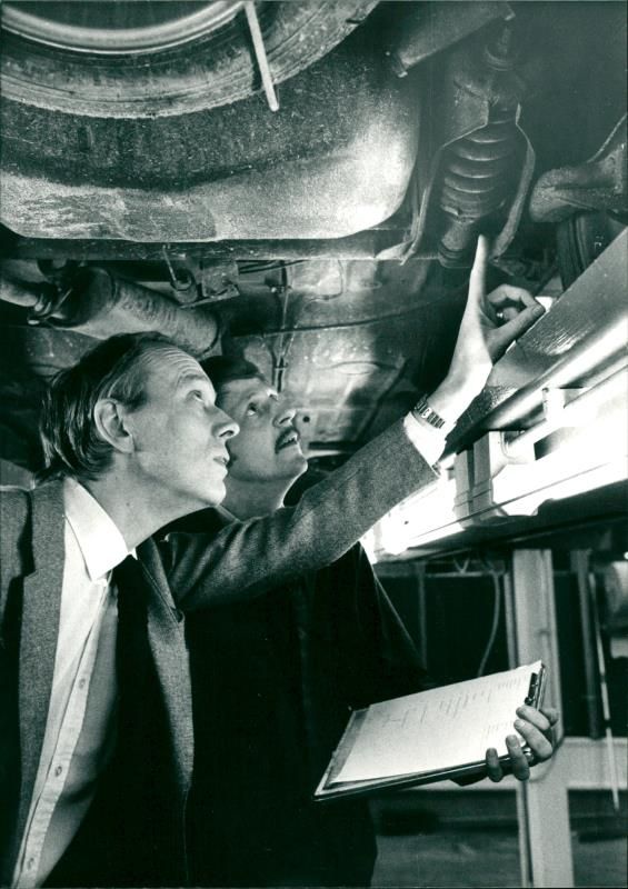 Swedish Car Testing AB - Vintage Photograph