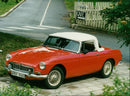 MG car - Vintage Photograph
