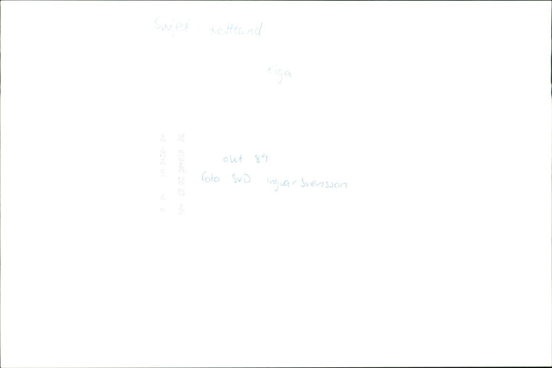 Lada in Riga - Vintage Photograph