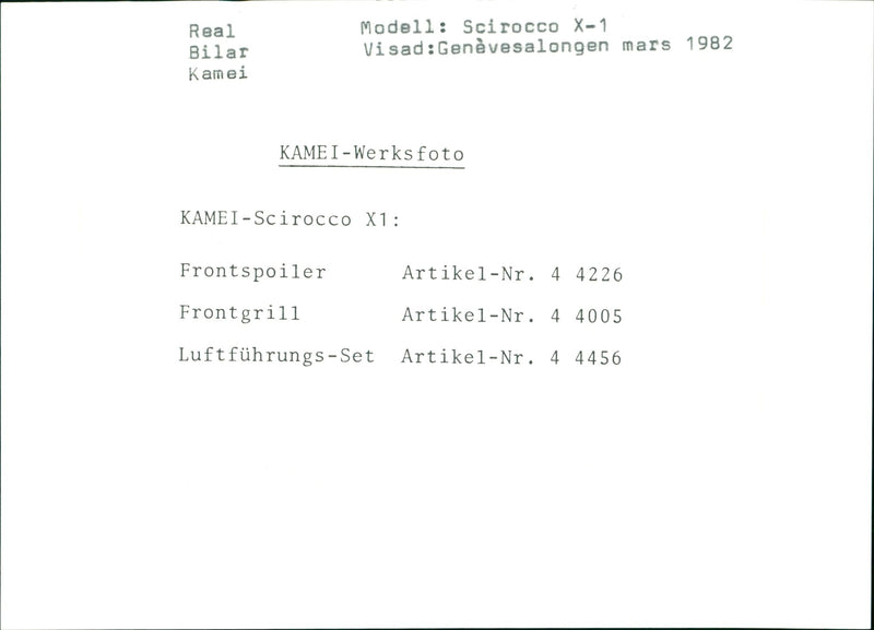 Kamei - Vintage Photograph