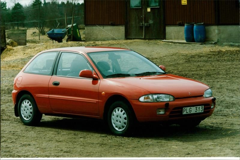 Mitsubishi Colt GTXi - Vintage Photograph