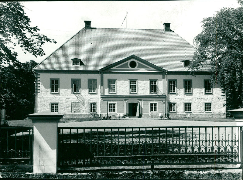 VÃ¤stmanÃ¥ Castle - Vintage Photograph