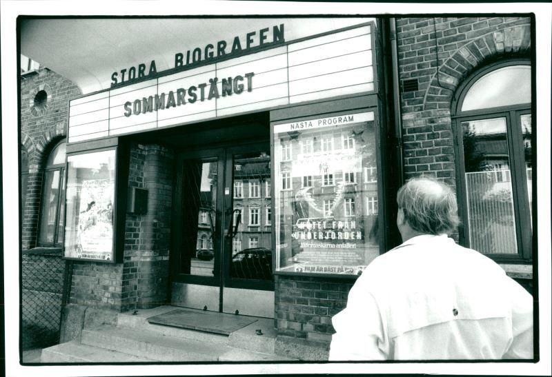 Vänersborg cinema - Vintage Photograph