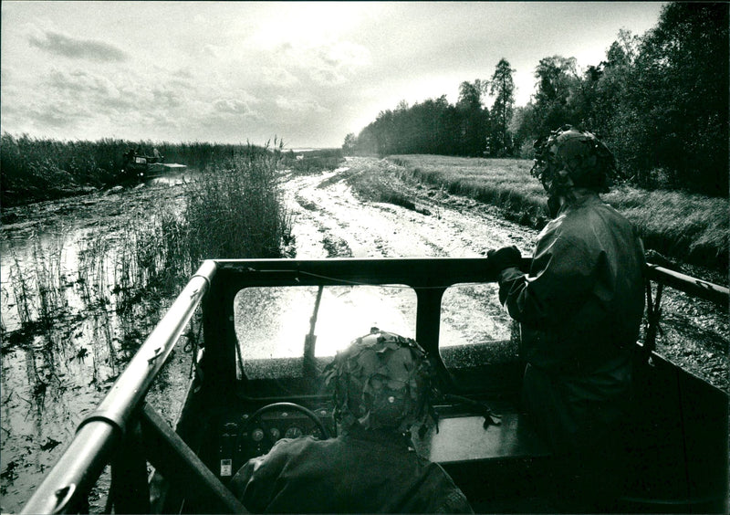 Tåkern lake - Vintage Photograph