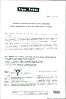 Miss America 1994 Heather Whitestone - Vintage Photograph