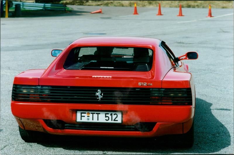 Ferrari 512 TR 1992 - Vintage Photograph