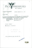 Ferrari at the car fair in Frankfurt - Vintage Photograph