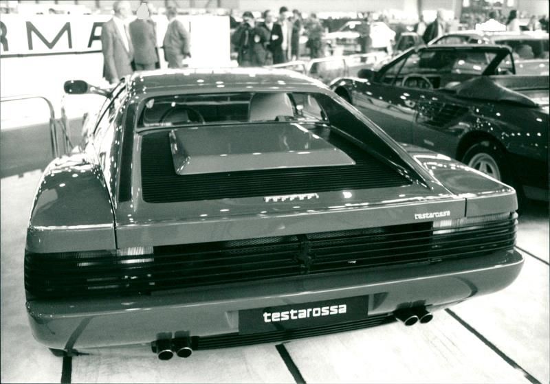 Ferrari Testarossa 1985 - Vintage Photograph