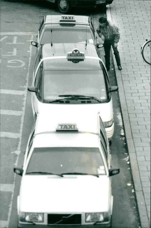 Taxi - Vintage Photograph