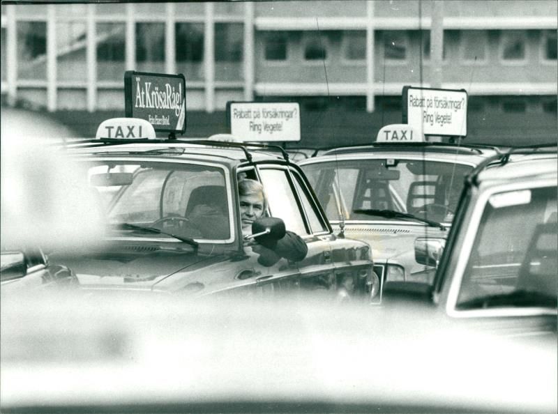 Taxi - Vintage Photograph