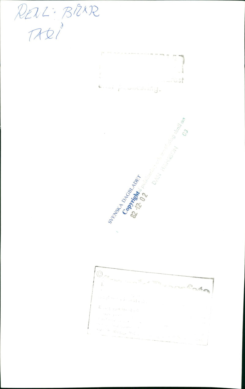 Taxi - Vintage Photograph