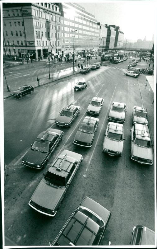 Taxi - Vintage Photograph