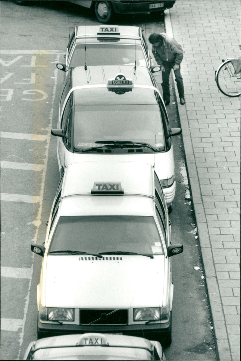 Taxi - Vintage Photograph