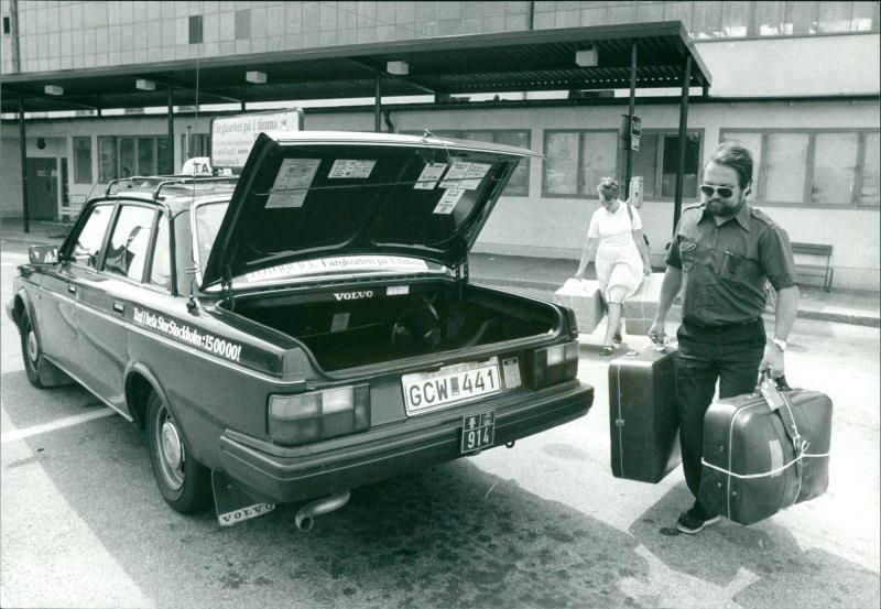 Taxi - Vintage Photograph