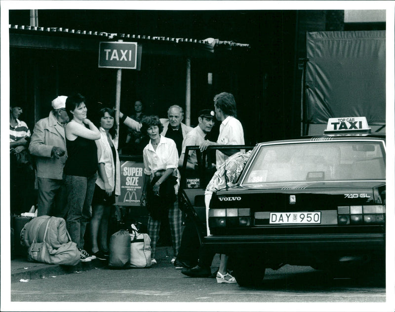 Taxi - Vintage Photograph