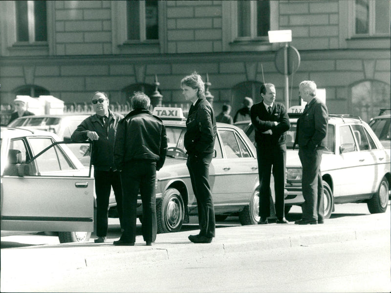 Taxi - Vintage Photograph