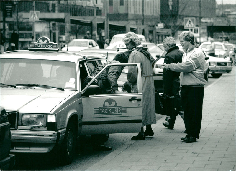 Taxi - Vintage Photograph